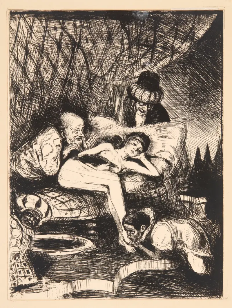 Susanna and the Elders av Bruno Schulz