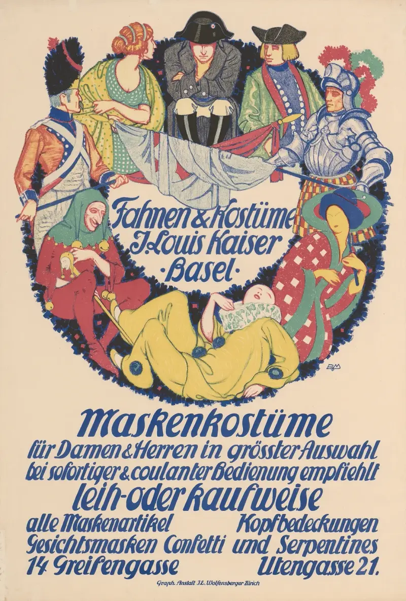 Fahnen & Kostüme – J. Louis Kaiser, Basel av Burkhard Mangold