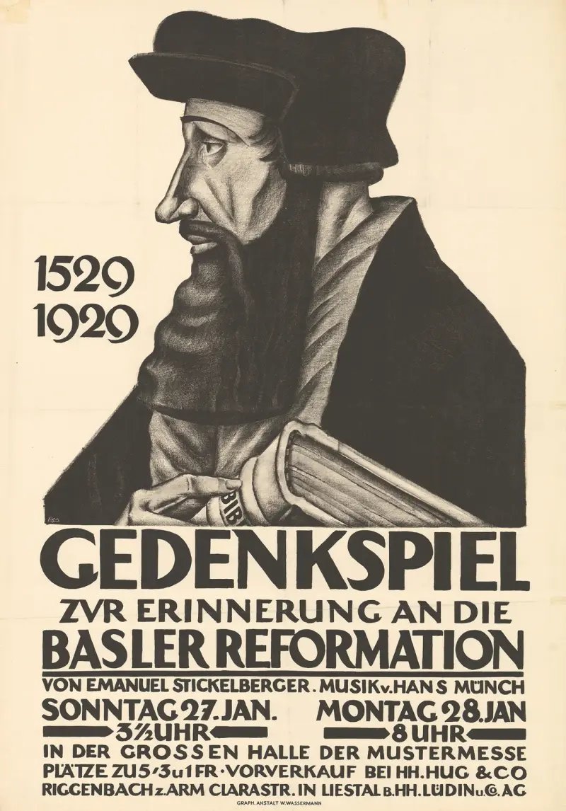 Gedenkspiel zur Erinnerung an die Basler Reformation av Burkhard Mangold