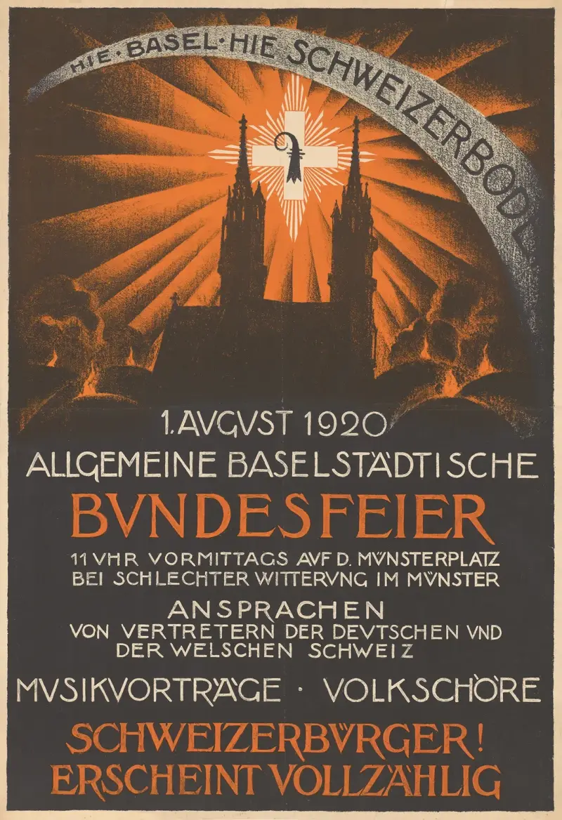 Här Basel, här Schweizerboden – Allmän baselstadsisk förbundsfest av Burkhard Mangold