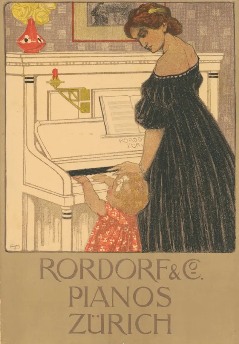 Rordorf & Co. Pianos Zürich av Burkhard Mangold