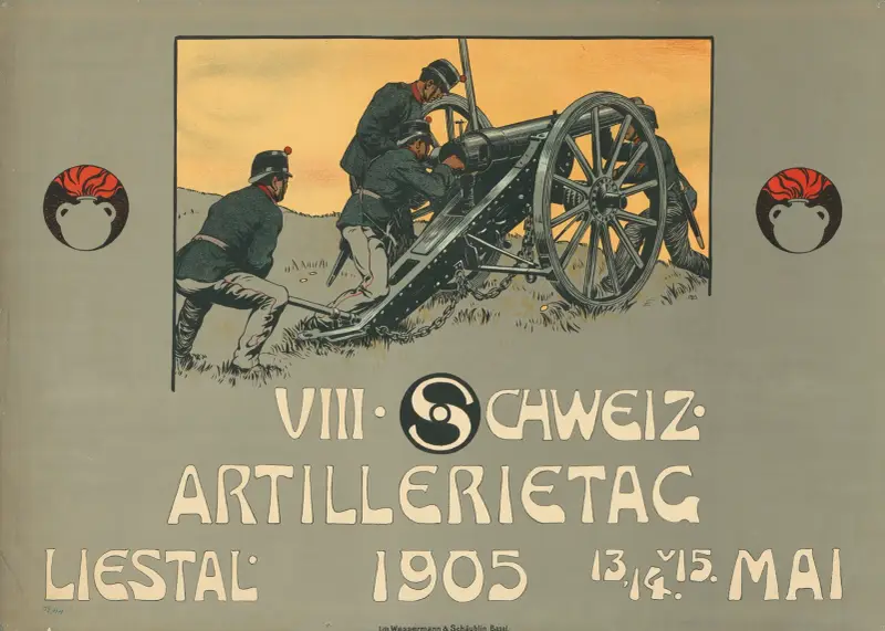 VIII Schweiz Artillerietage 1905 av Burkhard Mangold