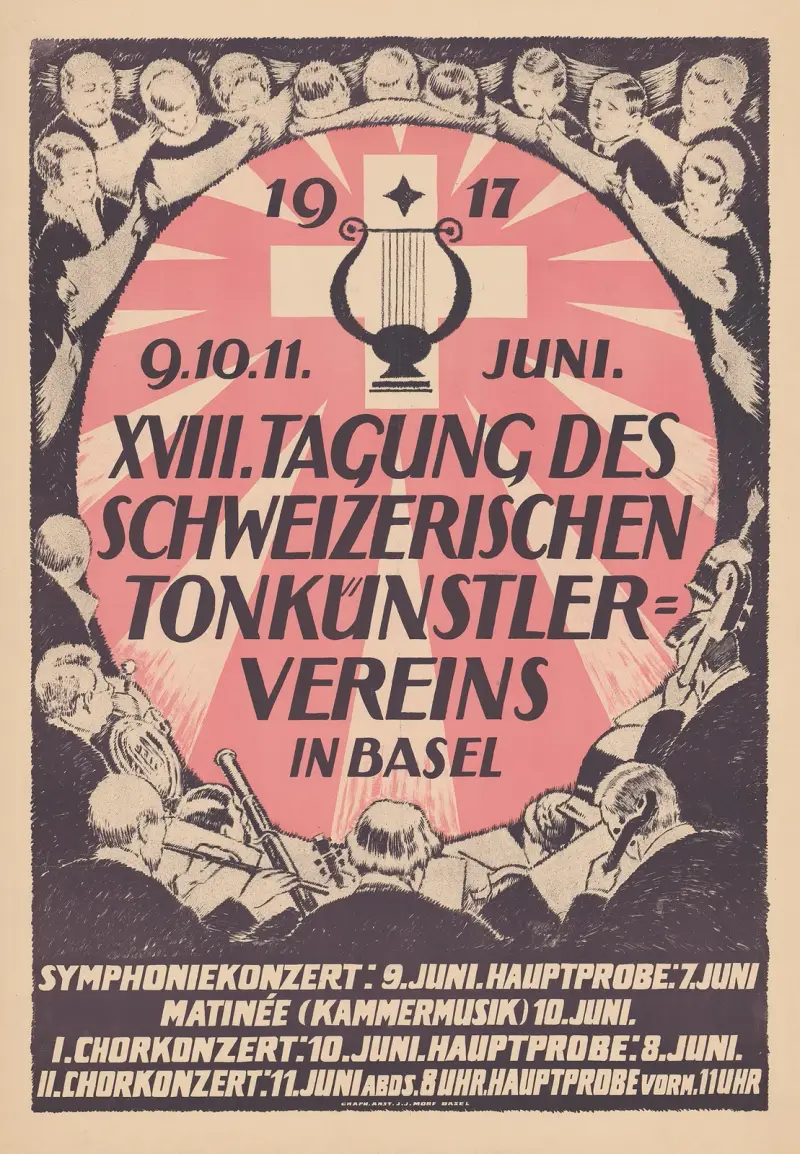 XVIII. Tagung des Schweizerischen Tonkünstlervereins in Basel av Burkhard Mangold