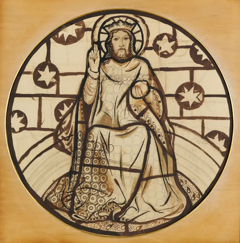 Christus in Majestät von Sir Edward Coley Burne-Jones