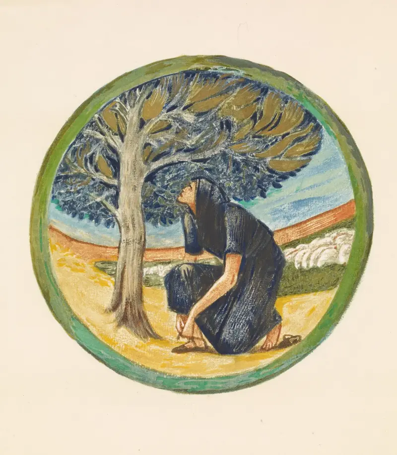 Ohnivý strom, Sir Edward Coley Burne-Jones