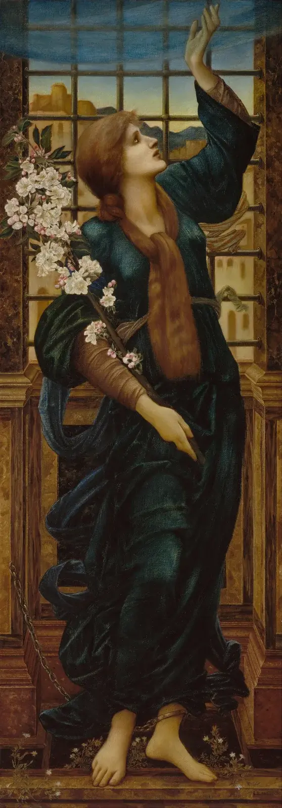 Die Hoffnung von Sir Edward Coley Burne-Jones