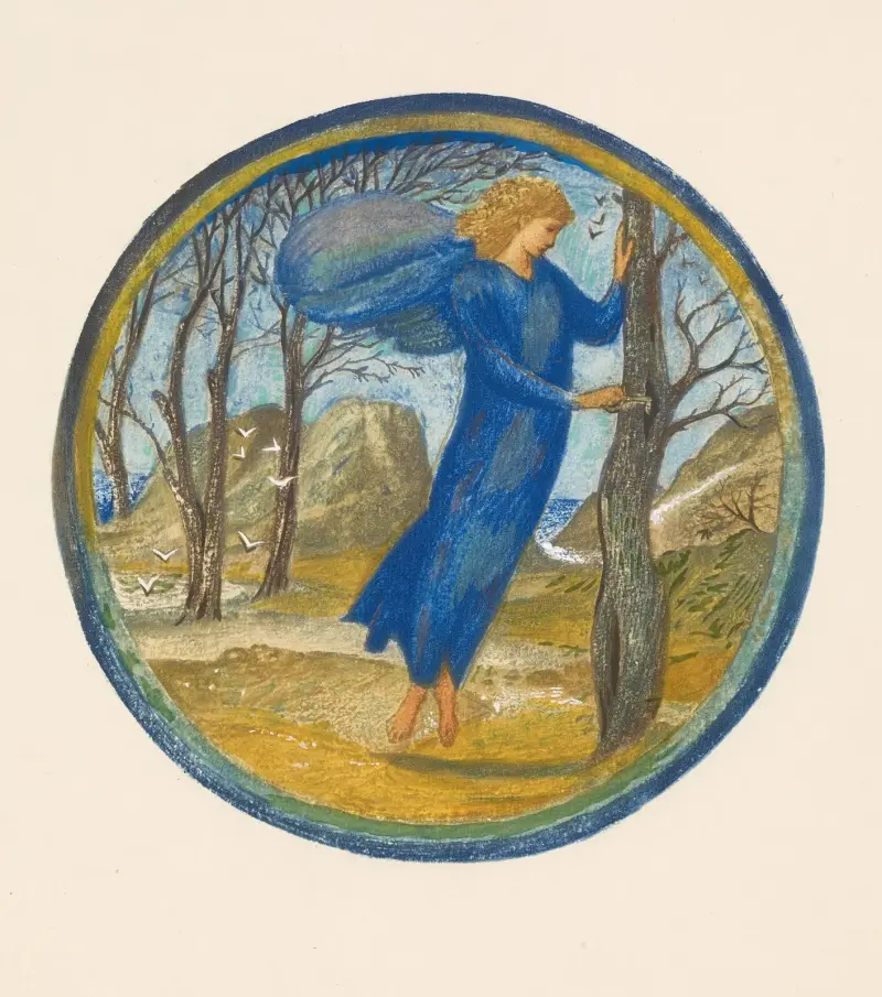 Frühlingsschlüssel von Sir Edward Coley Burne-Jones