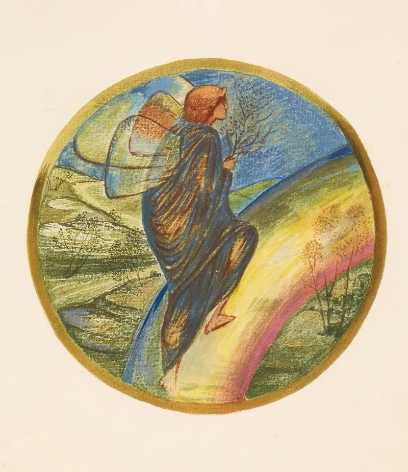 Himmelsleiter von Sir Edward Coley Burne-Jones