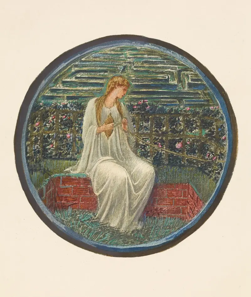 Liebe in Verstrickung von Sir Edward Coley Burne-Jones