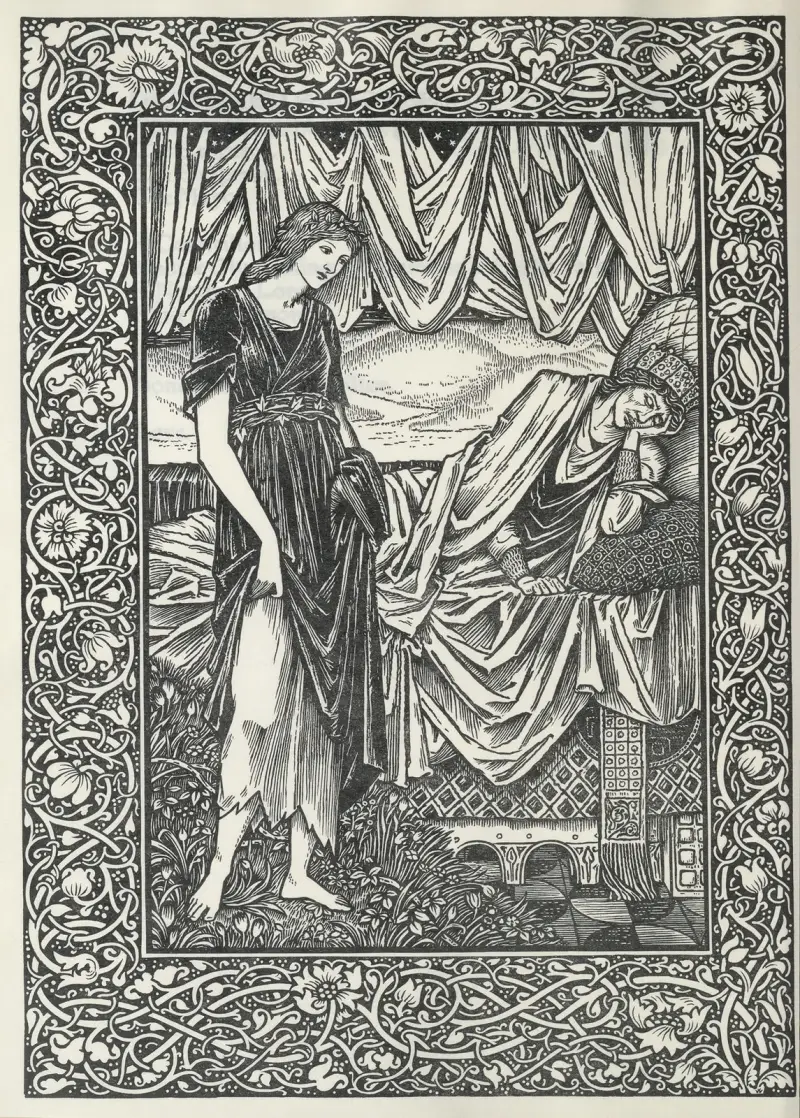 Love is enough, or, The freeing of Pharamond; a morality, 1898 – nr 1 av Sir Edward Coley Burne-Jones