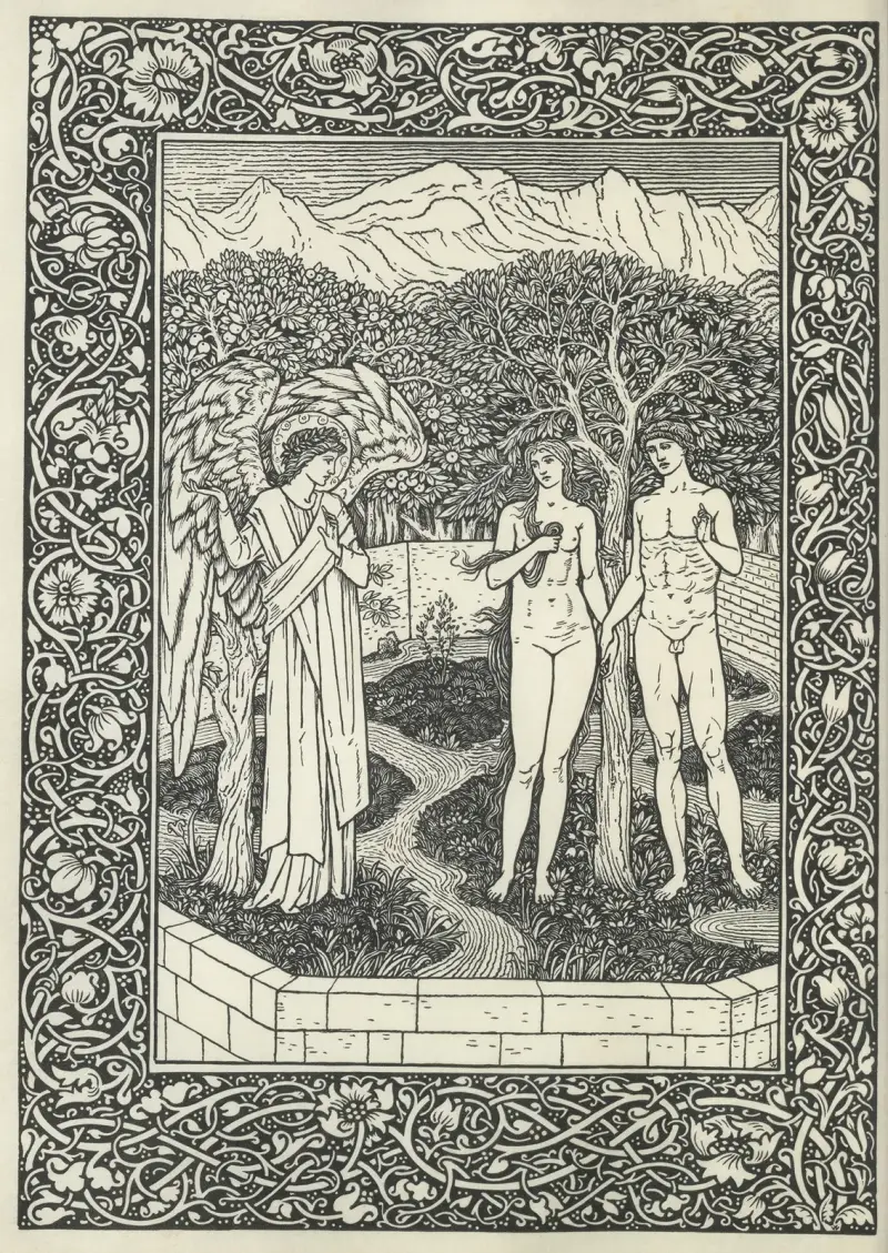 Die goldene Legende, 1892 – Nr. 2 von Sir Edward Coley Burne-Jones