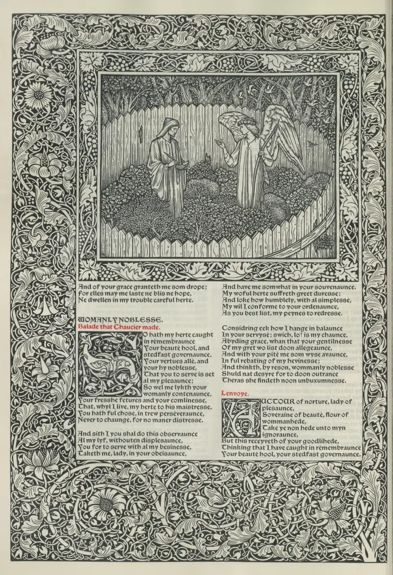 The works of Geoffrey Chaucer Pl.31 av Sir Edward Coley Burne-Jones
