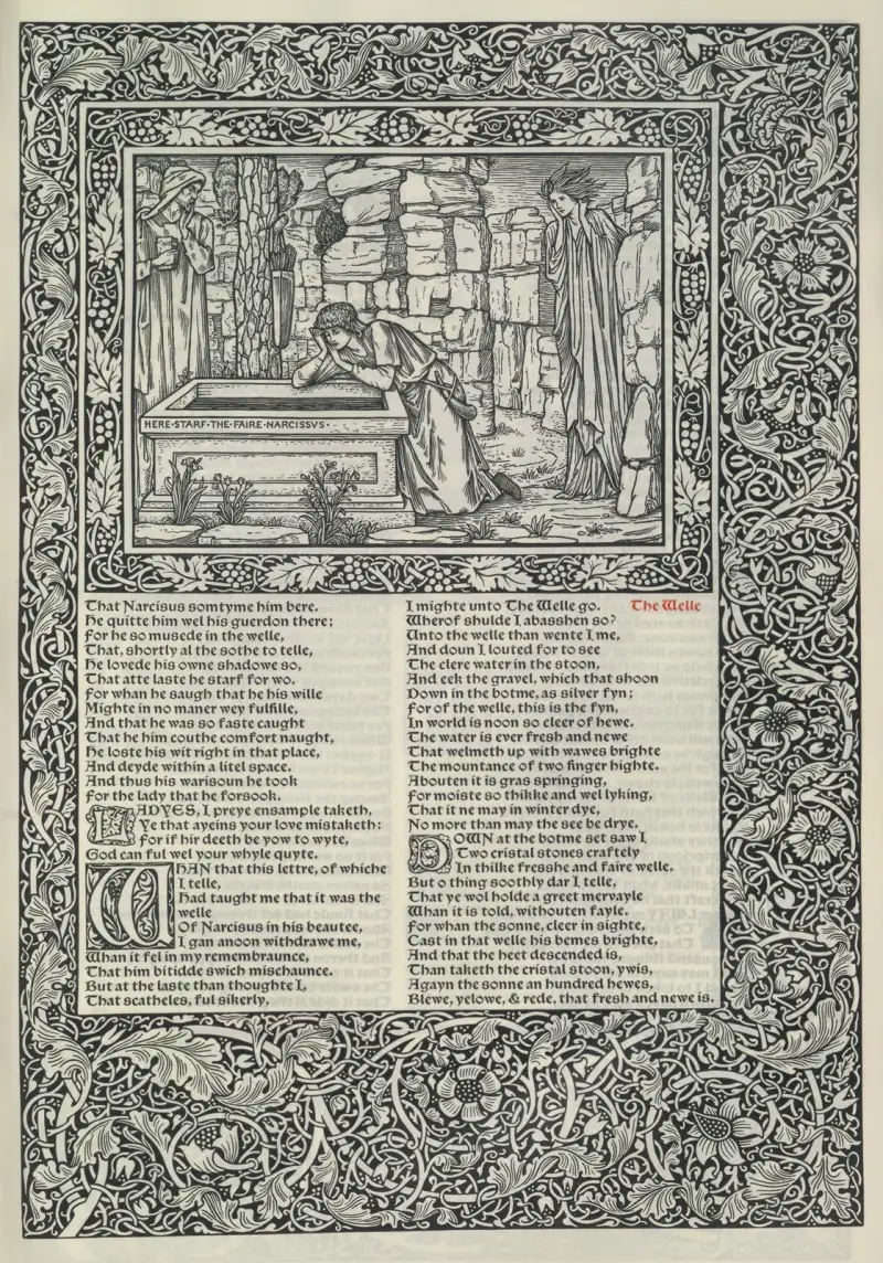 The works of Geoffrey Chaucer Pl.42 av Sir Edward Coley Burne-Jones