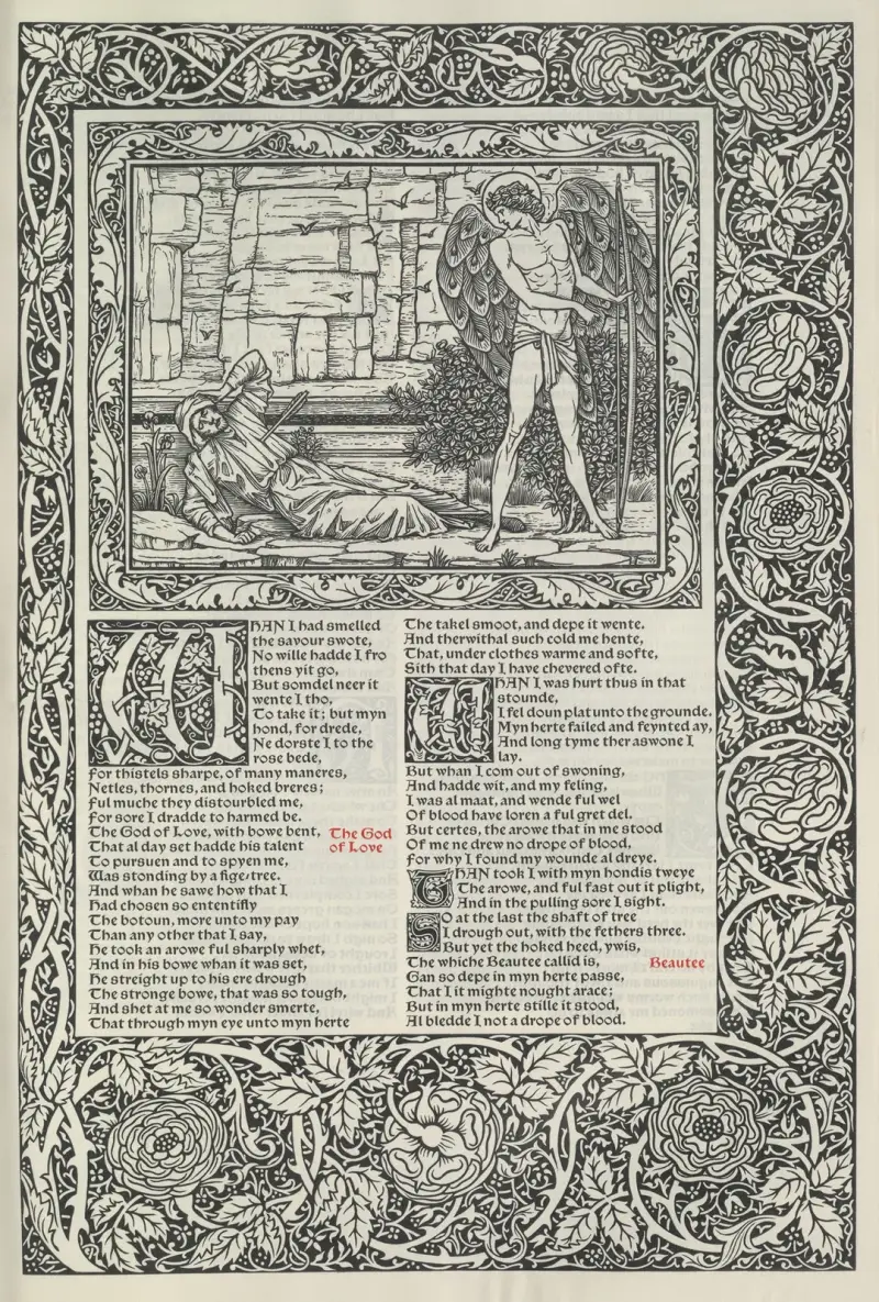 The works of Geoffrey Chaucer Pl.43 av Sir Edward Coley Burne-Jones