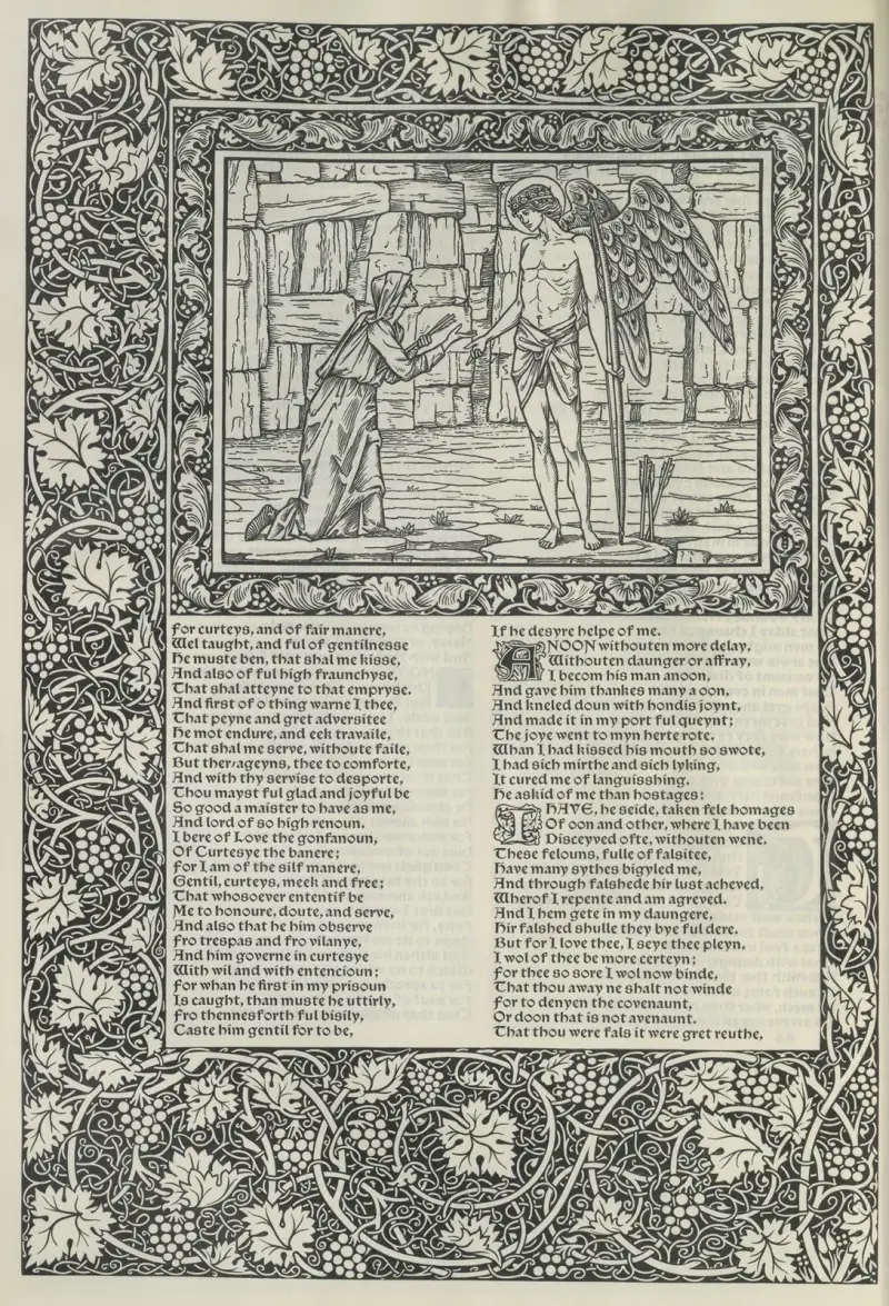 The works of Geoffrey Chaucer Pl.44 av Sir Edward Coley Burne-Jones