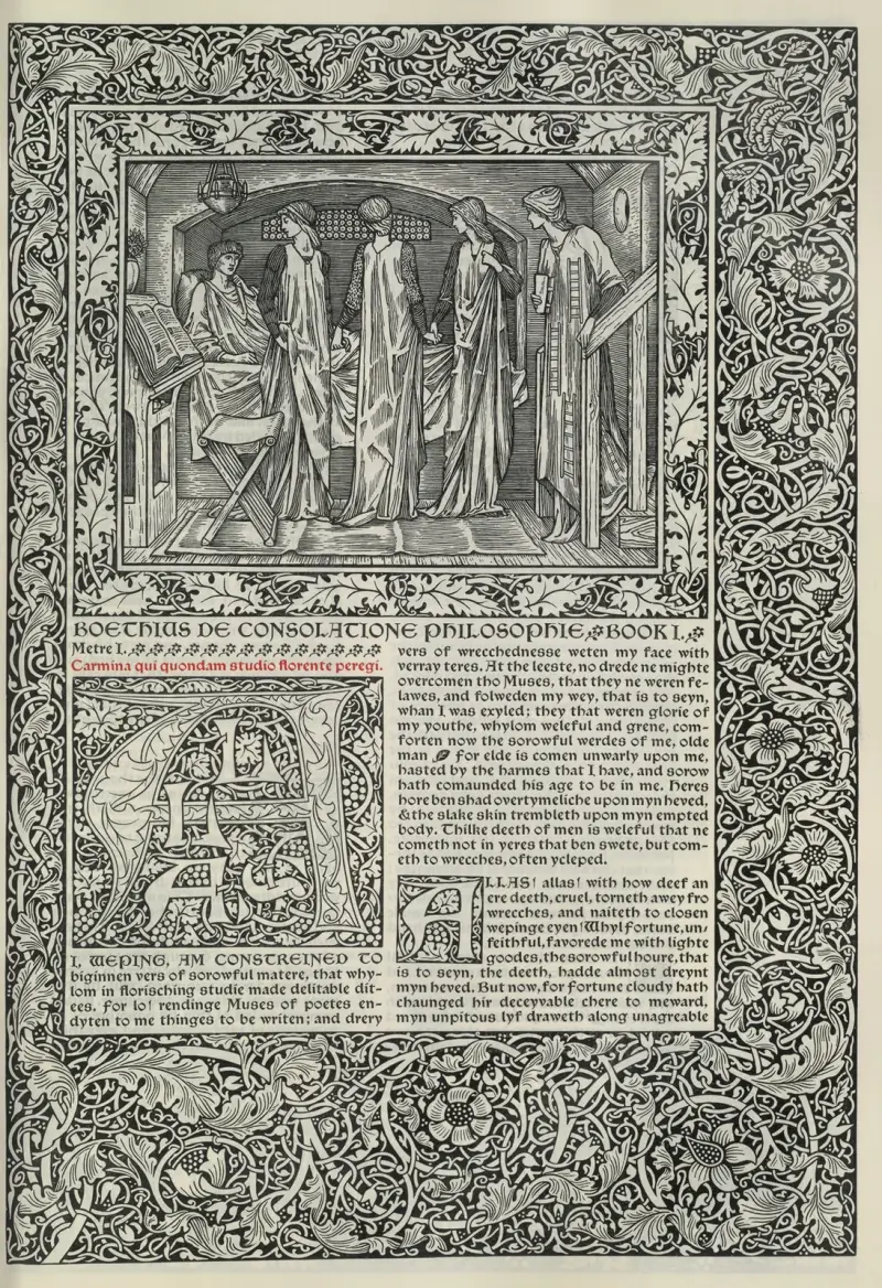 The works of Geoffrey Chaucer Pl.55 av Sir Edward Coley Burne-Jones