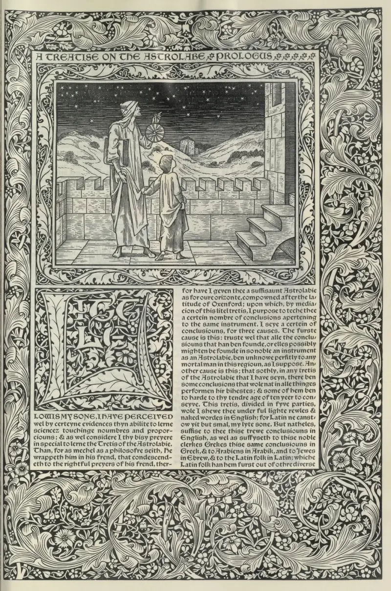 The works of Geoffrey Chaucer Pl.58 av Sir Edward Coley Burne-Jones