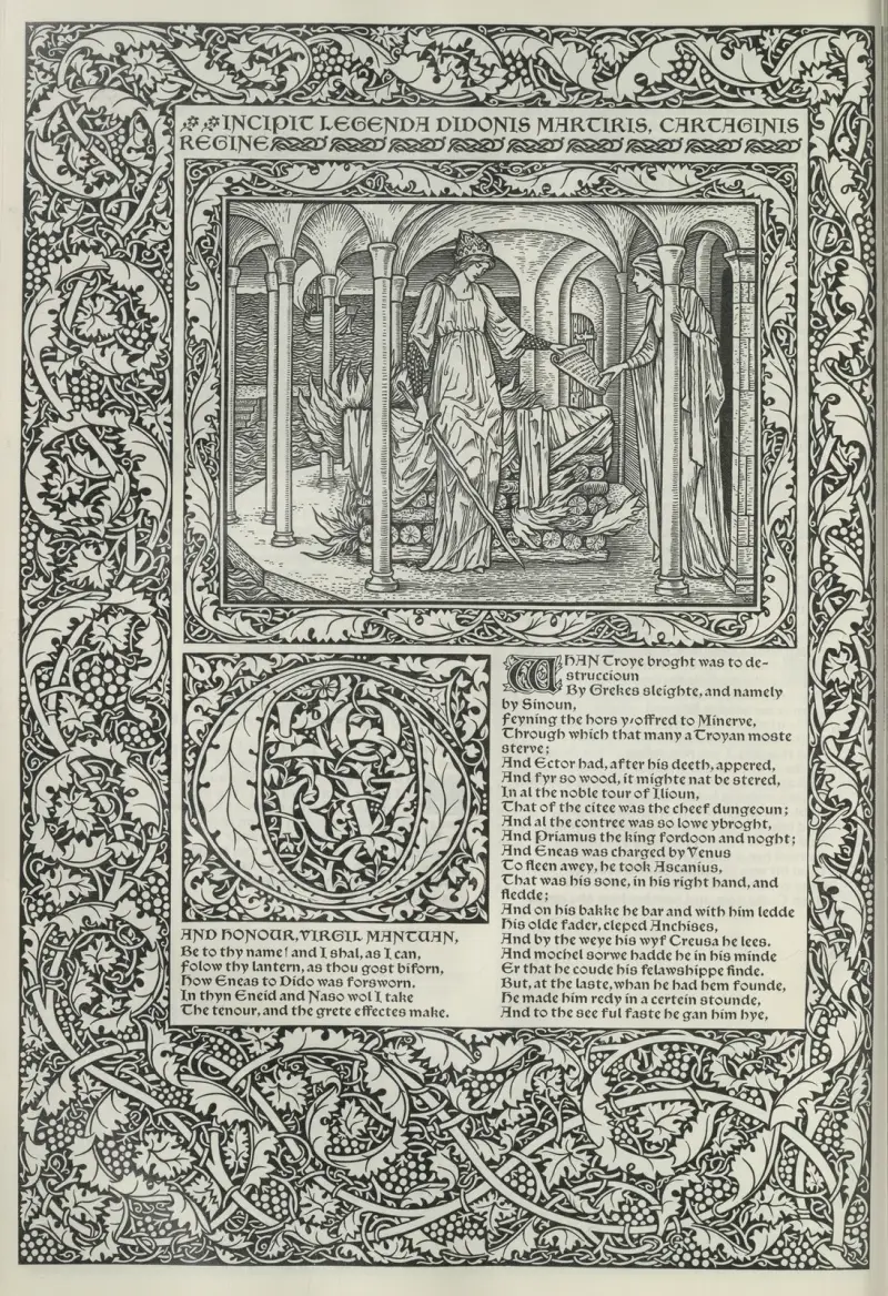 The works of Geoffrey Chaucer Pl.62 av Sir Edward Coley Burne-Jones