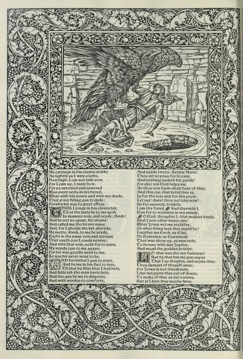 The works of Geoffrey Chaucer Pl.73 av Sir Edward Coley Burne-Jones