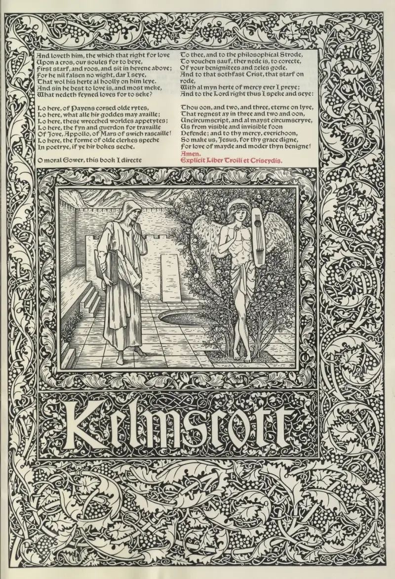 The works of Geoffrey Chaucer Pl.88 av Sir Edward Coley Burne-Jones
