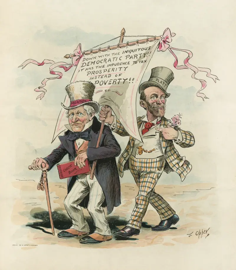 New York’s Republican ‘standard-bearer’ av Frederick Burr Opper