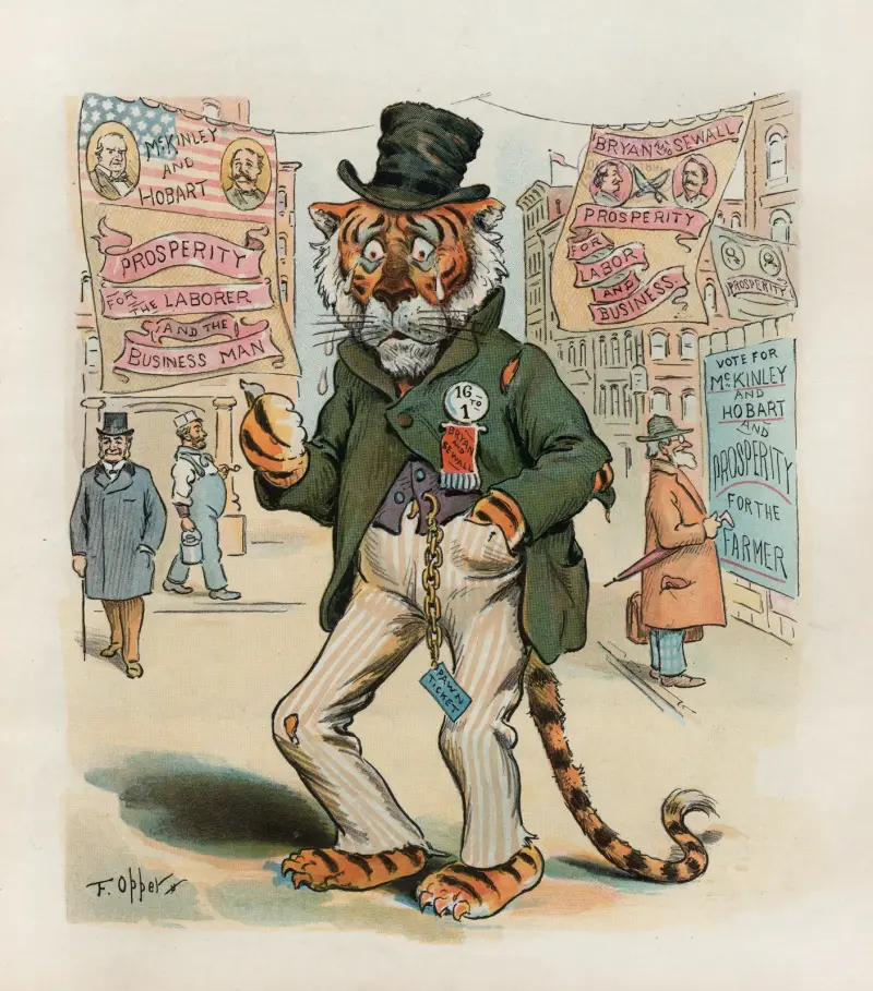 Poor Tammany! av Frederick Burr Opper