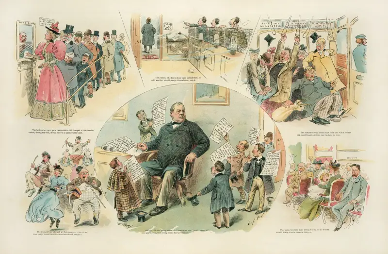 Some people who ought to ‘swear off’ this new year’s av Frederick Burr Opper
