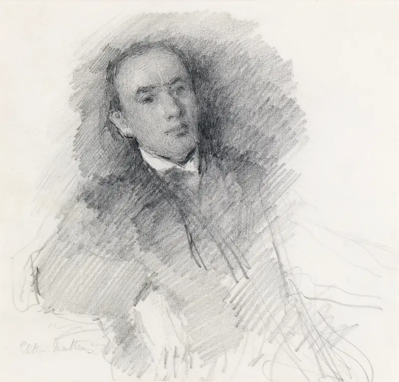 Elkin Mathews (1851–1921) von John Butler Yeats