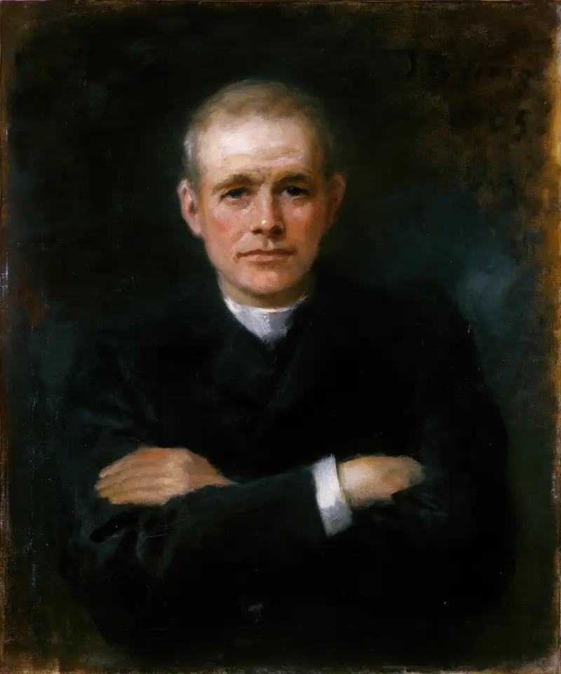 Portrait of Reverend P.S. Dineen (1860-1934), Lexicographer av John Butler Yeats