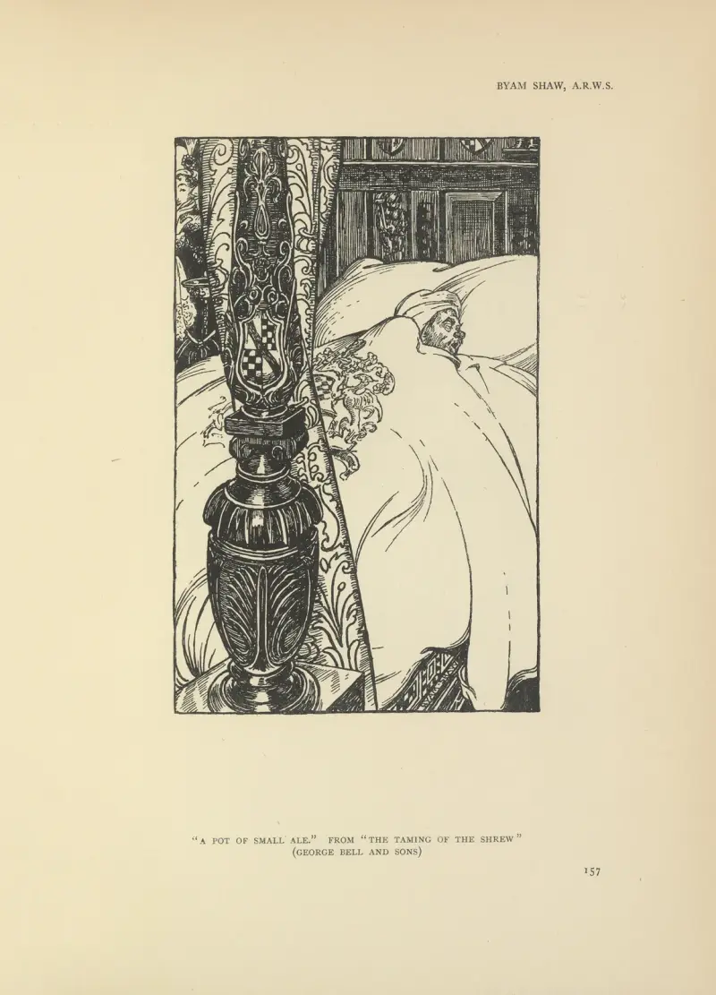 Ein Krug Dünnbier – Der Widerspenstigen Zähmung von Byam Shaw