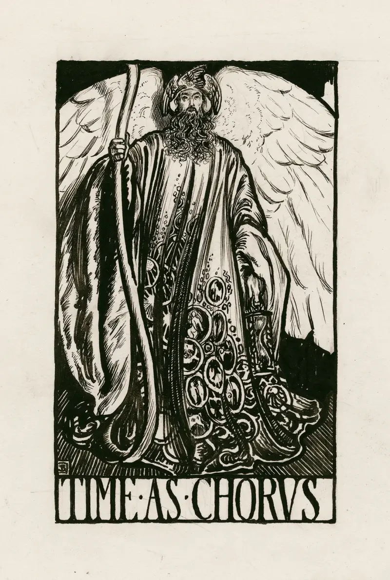 En vintersaga; Tiden som kör av Byam Shaw
