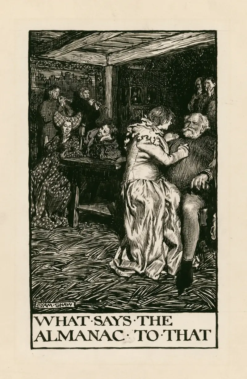 Henry IV, part 2; What says the almanac to that Act II Scene IV av Byam Shaw