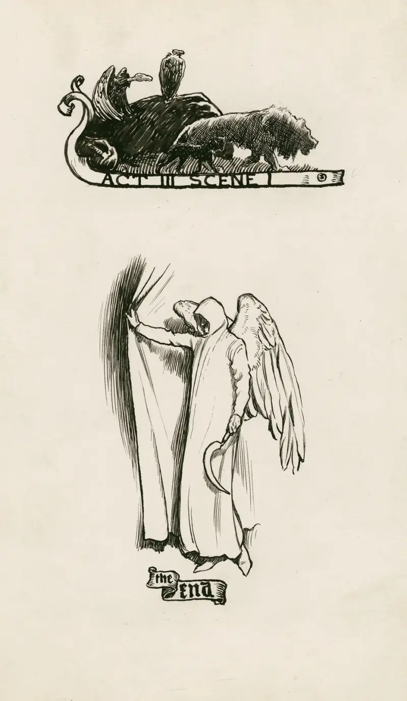 König Lear; Überschriften 2 von Byam Shaw