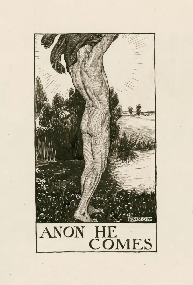 Poems; Anon he comes av Byam Shaw