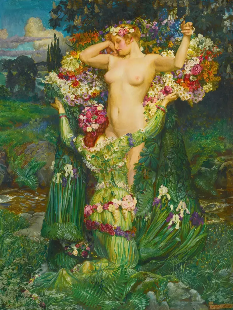 Spirande vår av Byam Shaw