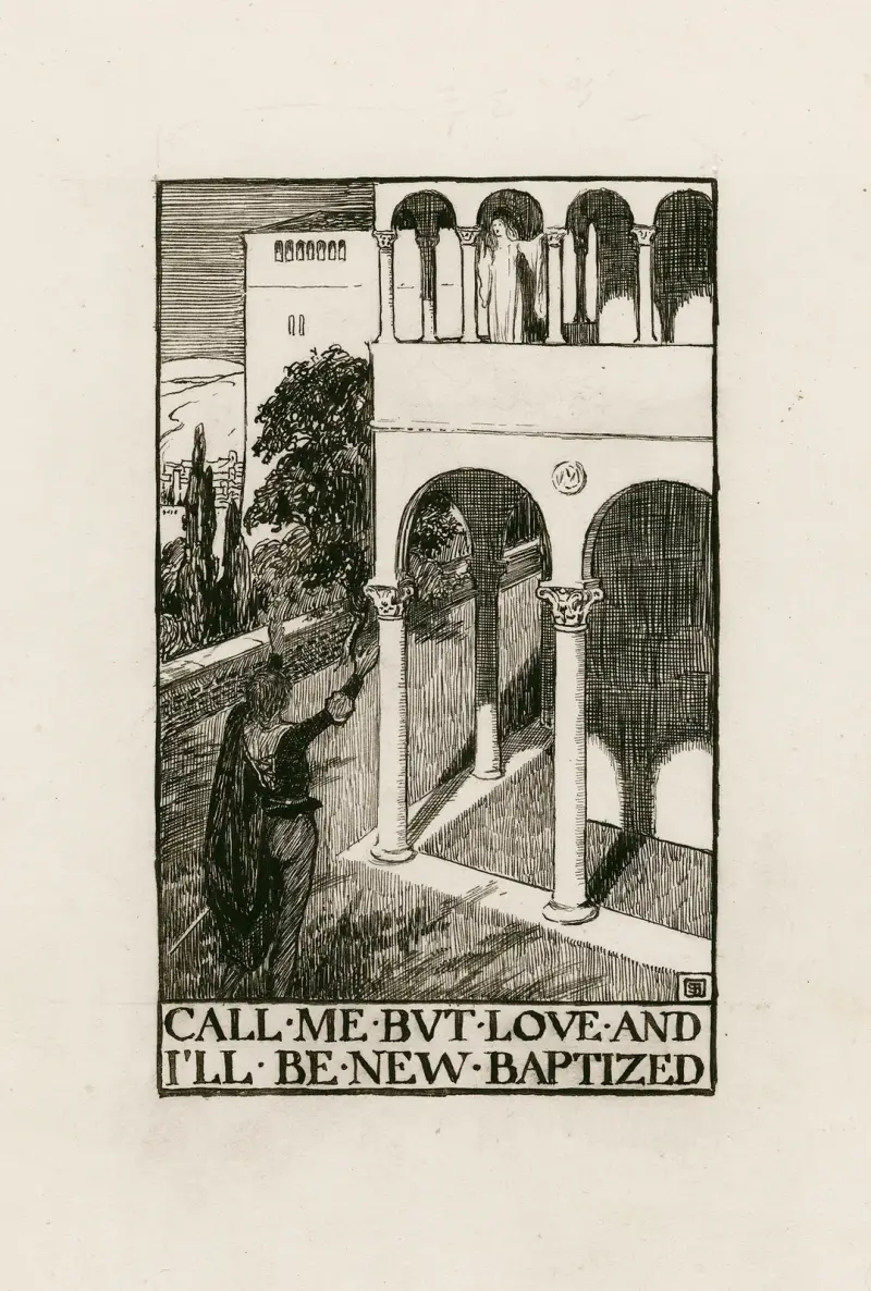 Romeo und Julia; Nenne mich nur Liebe, und ich bin neu getauft – Akt II, Szene II von Byam Shaw