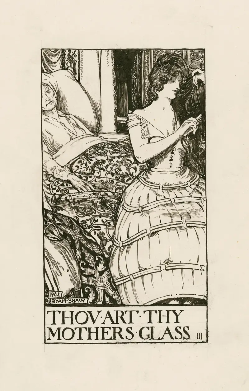Sonnets; Thou art thy mothers glass III av Byam Shaw
