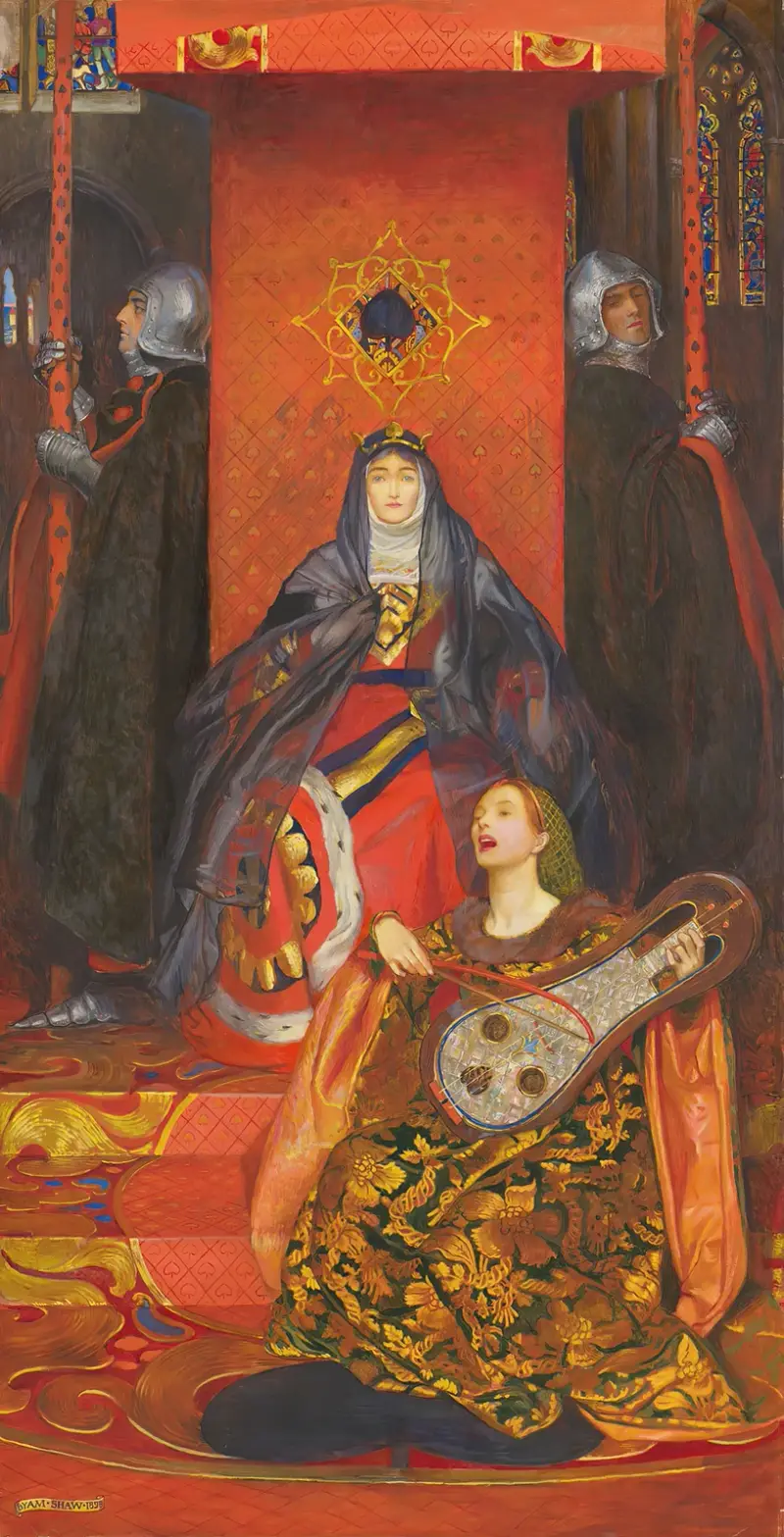 Spader dam av Byam Shaw