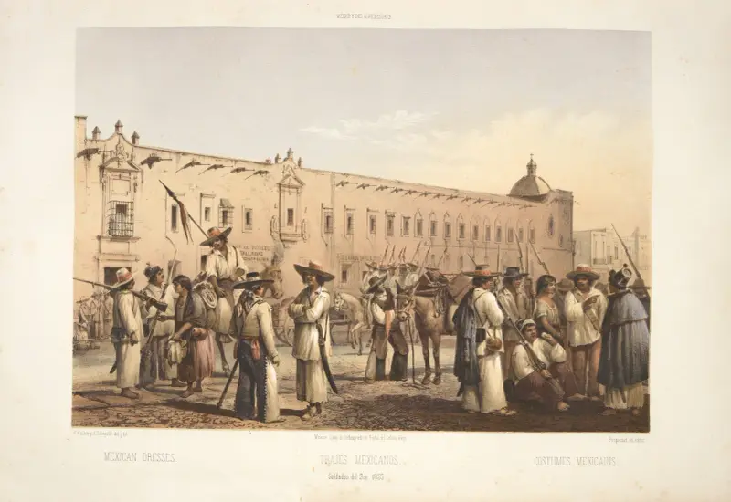 Mexikanische Kleider, 1869 – Nr. 3 von C. Castro