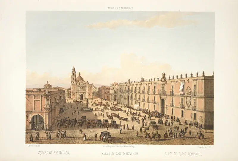 Square of Santo Domingo av C. Castro