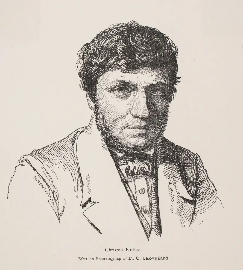 Målaren C. Købke, 1869–1883 av P. C. Skovgaard