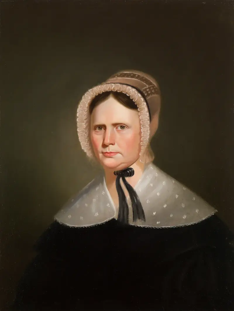 Elizabeth Morton Woodson Lewis (Mrs. Henry Lewis) av George Caleb Bingham