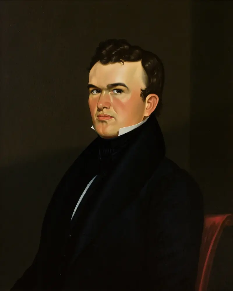 Autoportrét, George Caleb Bingham