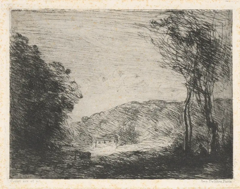 Waldlandschaft von Jean-Baptiste-Camille Corot