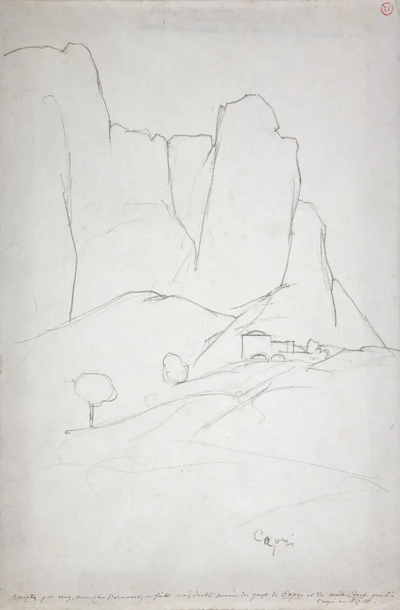 Capri, Jean-Baptiste-Camille Corot
