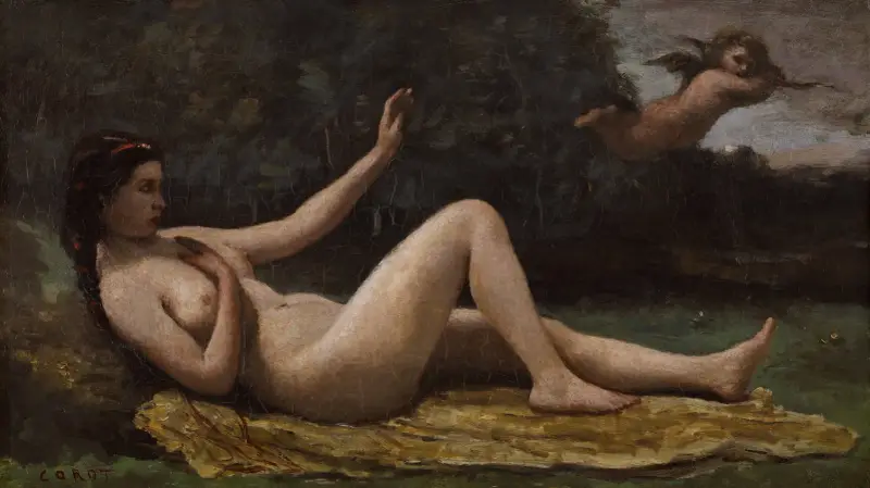 Beschwörung der Liebe von Jean-Baptiste-Camille Corot