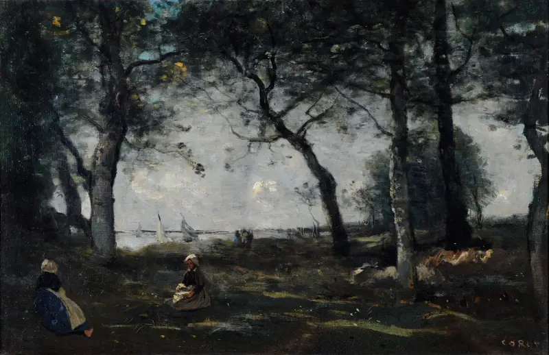 Honfleur, Jean-Baptiste-Camille Corot