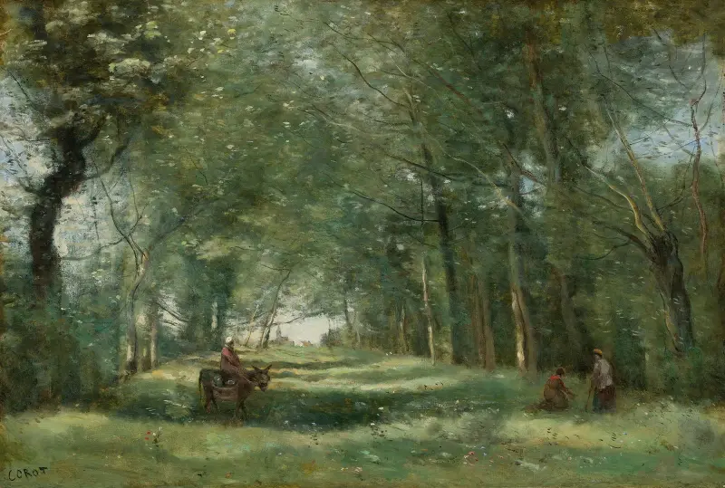 Zelená alej, Jean-Baptiste-Camille Corot