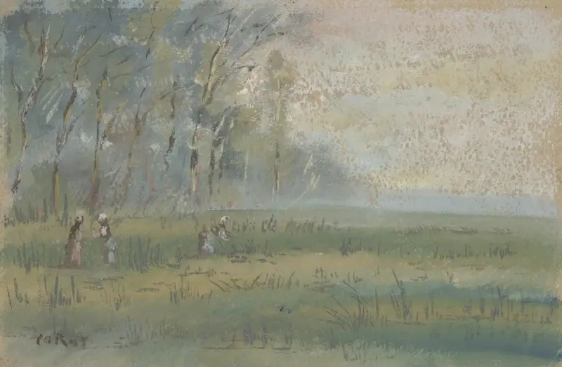 Krajina; U Bussières, Jean-Baptiste-Camille Corot