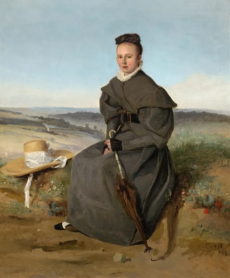 Louise Harduin, Jean-Baptiste-Camille Corot